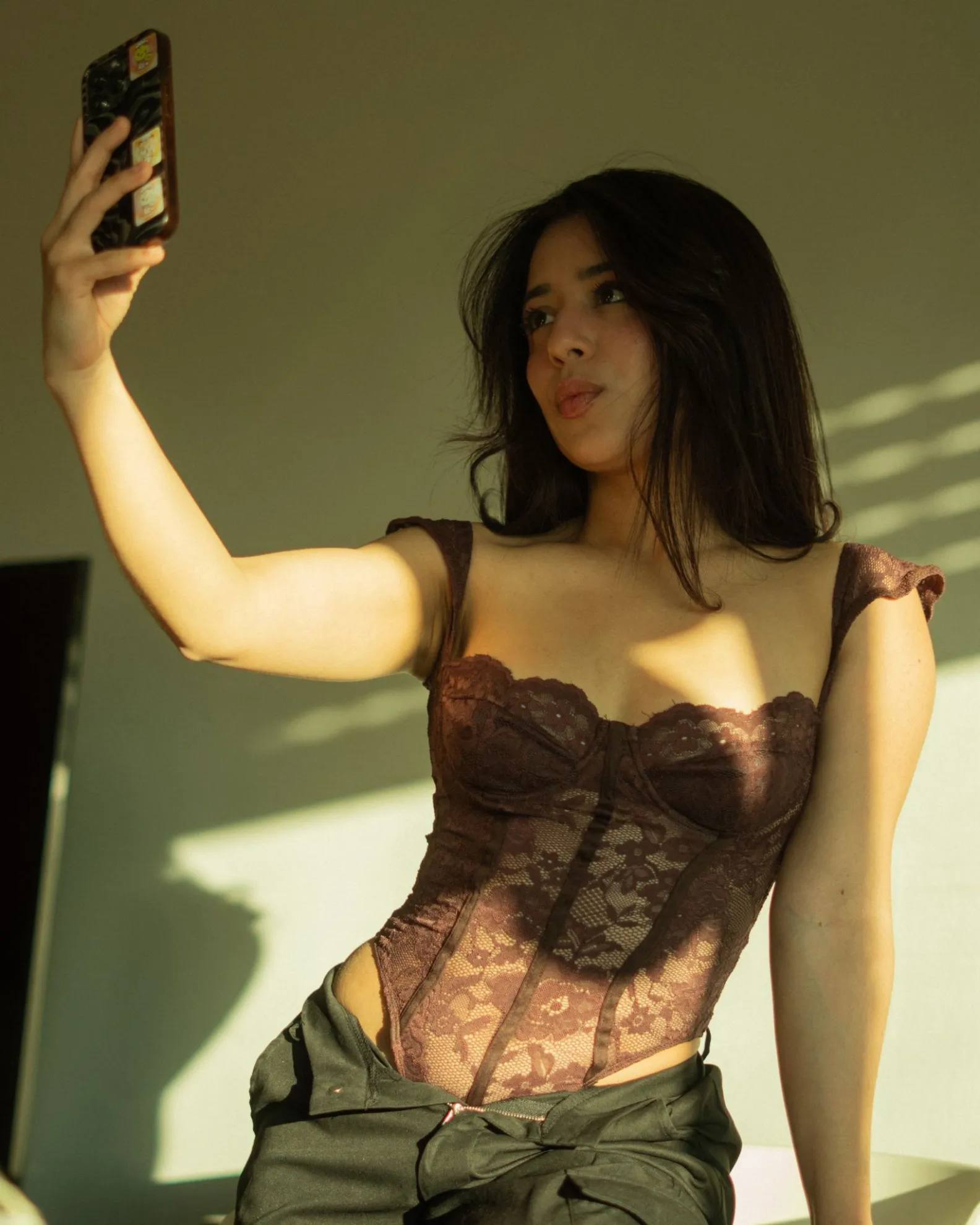 Retrato de Tatiana Sánchez, fotógrafa en León